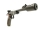 halbautomatische Pistole Margolin - MZM - Note 3  - beliebte russische Einsteiger-KK-Pistole im Kal. 22kurz (.22short), Trainingspistole, Korn verstellbar, Kimme verstellbar, Schlitten bleibt nicht offen nach dem letzten Schuss, ideal für Schützensportbeg