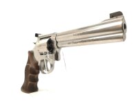 Revolver Smith & Wesson - 686-6 Deluxe Match Master - Note 2  - aktueller Spitzen-Sportrevolver (NP 2.099,00), Smit & Wesson 686-6 Deluxe Match Master, Kal. .357Mag., Nussbaumholz-Griffschalen orig S&W, stainless matt, leichte Gebrauchsspuren sichtbar, Be