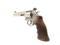 Revolver Smith & Wesson - 686-6 Deluxe Match Master - Note 2  - aktueller Spitzen-Sportrevolver (NP 2.099,00), Smit & Wesson 686-6 Deluxe Match Master, Kal. .357Mag., Nussbaumholz-Griffschalen orig S&W, stainless matt, leichte Gebrauchsspuren sichtbar, Be