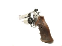 Revolver Smith & Wesson - 686-6 Deluxe Match Master - Note 2  - aktueller Spitzen-Sportrevolver (NP 2.099,00), Smit & Wesson 686-6 Deluxe Match Master, Kal. .357Mag., Nussbaumholz-Griffschalen orig S&W, stainless matt, leichte Gebrauchsspuren sichtbar, Be