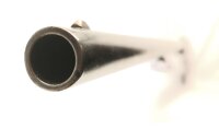 Einzellader Flinte Husqvarna - ohne - Note 3  - Sammlerwaffe Husqvarna Rolling Block Flinte im Kal. 16/65, extrem langer Lauf (100cm), Schaftbacke rechts, Metallschaftkappe, feste Kimme und Korn, Rolling Block Verschlu&szlig; mit Auszieher, vorderer Laufteil Ac