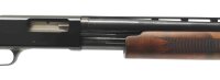 Repetierflinte Mossberg - 500A - Note 2  - kurze Repetierflinte (Vorderschaftrepetierflinte) von Moosberg, Modell 500A, Magnumkaliber 12/76, mit 390mm Laufl&auml;nge, guter gepflegter Zustand, da Laufl&auml;nge unter 60cm = Kat. B (tlw. nur mit Voreintrag zu erwerb
