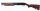 Repetierflinte Mossberg - 500A - Note 2  - kurze Repetierflinte (Vorderschaftrepetierflinte) von Moosberg, Modell 500A, Magnumkaliber 12/76, mit 390mm Laufl&auml;nge, guter gepflegter Zustand, da Laufl&auml;nge unter 60cm = Kat. B (tlw. nur mit Voreintrag zu erwerb