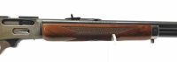 Unterhebelrepetierbüchse Marlin - 444 Sporter - Note 2  - Unterhebelrepetierbüchse von Marlin im Kal. .444 Marlin, gepflegter Zustand, Holz und Metall Note 2,0, Unterhebel, vordere Manschette und System in silber glänzend poliert (Brünierung entfernt), Au
