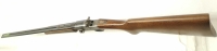 Doppelflinte Falco - ohne - Note 2  - seltene Doppelflinte im Kal. 9mm Flobert, führig und leicht, Hahnspanner, Kipplauf, Auszieher, Perlkorn, aufgeklebtes zusätzliches Längs-Leuchtkorn grün, buntgehärtetes System, angebrachte Prismenschiene für ZF-Aufnah