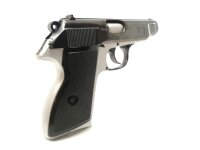 halbautomatische Pistole FEG - PA63 - Note 2  - beliebter ungarischer Walther PP-Nachbau, Kal. 9mm Makarow, mit Kunststoffgriffschalen und zus&auml;tzlichem 2tem Magazin, beidh&auml;ndige Nutzung, ideal als Fangschusswaffe, technisch einwandfrei, optisch Note 2 ***