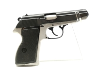 halbautomatische Pistole FEG - PA63 - Note 2  - beliebter ungarischer Walther PP-Nachbau, Kal. 9mm Makarow, mit Kunststoffgriffschalen und zus&auml;tzlichem 2tem Magazin, beidh&auml;ndige Nutzung, ideal als Fangschusswaffe, technisch einwandfrei, optisch Note 2 ***