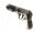 halbautomatische Pistole FEG - PA63 - Note 2  - beliebter ungarischer Walther PP-Nachbau, Kal. 9mm Makarow, mit Kunststoffgriffschalen und zus&auml;tzlichem 2tem Magazin, beidh&auml;ndige Nutzung, ideal als Fangschusswaffe, technisch einwandfrei, optisch Note 2 ***