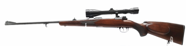 Repetierb&uuml;chse AKAH - M98 - Note 3  - Jagdrepetierer von AKAH (Import) im Kal. 7x64, mit GECO Zielfernrohr mit fester Vergr&ouml;&szlig;erung 6x42, unbeleuchtet, Lauf und Technik im sehr guten Zustand, Holz mit Gebrauchsspuren (jagdlich), Gesamt Note 2,5, Einhakmont