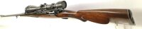 Repetierb&uuml;chse AKAH - M98 - Note 3  - Jagdrepetierer von AKAH (Import) im Kal. 7x64, mit GECO Zielfernrohr mit fester Vergr&ouml;&szlig;erung 6x42, unbeleuchtet, Lauf und Technik im sehr guten Zustand, Holz mit Gebrauchsspuren (jagdlich), Gesamt Note 2,5, Einhakmont