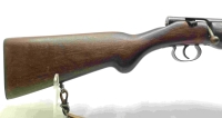 Repetierb&uuml;chse Tula - ohne - Note 3  - seltene Repetierb&uuml;chse im Kleinkaliber von Tula aus dem Jahr 1935, sog. Wehrsportkarabiner, Steckmgazin, russisch robust, dicker Lauf der sp&auml;teren Modellreihe 8M, Schiebevisierung, Stiftkorn, Metallschaftkappe, Leder