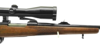 Repetierbüchse Zastava - ohne - Note 2  - schöner Jagdrpetierer mit Zielfernrohr von DOCTER, unbeleuchtet, massive Gummischaftkappe, gekröpfter Gammerstämgel, Glas und Waffe im gepflegten Zustand, Note 2-2,5, technisch einwandfrei, Riemenbügelösen, deutsc