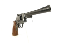 Revolver Weihrauch - Arminius HW 7S - Note 3  - preisgünstiger KK-Sportrevolver, Made in Germany by Weihrauch, Modell HW 7S, 6Zoll Lauf (150mm), 8Schuss-Trommel, SA/DA-Abzug ohne Vorweg, Holzgriffschalen f. Rechtshänder, verstellbare Kimme (nur seitlich),