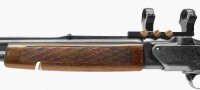 Bockb&uuml;chsflinte ZBROJOVKA BRNO - ZH 304 - Note 3  - sch&ouml;ne jagdliche Komplettkombination aus Bockb&uuml;chsflinte ZH 304 mit Kugellauf 7x57R und Einstecklauf im Flintenlauf mit .22 WinMag., Einstecklauf hat 3/4 Laufl&auml;nge (ca. 45cm) mit Auszieher, dazu Flintenw
