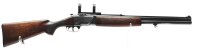 Bockb&uuml;chsflinte ZBROJOVKA BRNO - ZH 304 - Note 3  - sch&ouml;ne jagdliche Komplettkombination aus Bockb&uuml;chsflinte ZH 304 mit Kugellauf 7x57R und Einstecklauf im Flintenlauf mit .22 WinMag., Einstecklauf hat 3/4 Laufl&auml;nge (ca. 45cm) mit Auszieher, dazu Flintenw