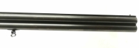 Bockdoppelflinte Simson - 100E - Note 3  - Suhler Bockdoppelflinte aus dem Jahr 1978, Hersteller SIMSON Suhl, Modell 100E (mit Ejektor), sch&ouml;ne jagdliche Tiefengravur auf dem System, ventilierte Schaftkappe, ZF4 (Ziel 4) per Einhakmontage montiert, Absehe