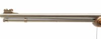 Einzellader B&uuml;chse Marlin - 883 SS - Note 2  - MARLIN 883 SS Einzelladerb&uuml;chse (Umbau von B&uuml;ma von Mehrlader auf Einzellader), stainless Lauf, Groove Barrel, Kaliber .22 Magnum (.22 WMR), R&ouml;hrenmagazin (prof. gesperrt), Schiebekimme, orangefarbenes Korn m
