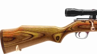 Einzellader B&uuml;chse Marlin - 883 SS - Note 2  - MARLIN 883 SS Einzelladerb&uuml;chse (Umbau von B&uuml;ma von Mehrlader auf Einzellader), stainless Lauf, Groove Barrel, Kaliber .22 Magnum (.22 WMR), R&ouml;hrenmagazin (prof. gesperrt), Schiebekimme, orangefarbenes Korn m