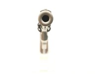 Revolver Smith & Wesson - 64-3 - Note 2  - f&uuml;hriger Revolver f. Fangschu&szlig; oder auch zum sportlichen Schie&szlig;en, 4" Lauf (100mm), stainless, Holzgriffschalen f. beidh&auml;ndige Nutzung, Korn vom Vorbesitzer farblich markiert, Visierung &uuml;ber Rahmen und Korn, Kal.