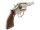 Revolver Smith & Wesson - 64-3 - Note 2  - f&uuml;hriger Revolver f. Fangschu&szlig; oder auch zum sportlichen Schie&szlig;en, 4" Lauf (100mm), stainless, Holzgriffschalen f. beidh&auml;ndige Nutzung, Korn vom Vorbesitzer farblich markiert, Visierung &uuml;ber Rahmen und Korn, Kal.