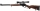 Repetierbüchse Marlin - 336 CS - Note 2  - Unterhebelrepetierbüchse v. MARLIN, Modell 336 CS, Kal. .30-30Win., mit Zielfernrohr Norconia 6x40, Hahnspanner, ventilierte Gummischaftkappe, Röhrenmagazin, Schiebekimme und Korn mit Kornschutz, 20" Lauf, gepfle
