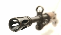 Repetierb&uuml;chse La Coruna - FR8 - Note 3  - f&uuml;hrige spanische Ordonnanzwaffe aus 1948, beliebt auch f&uuml;r die Nachsuche, Fabrica de Armas FR8, Kal. 308Win., mit M&uuml;ndungsfeuerbremse, 98er &auml;hnlichem System mit Fl&uuml;gelsicherung, innenliegendes Magazin, Lauf und 