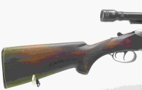Bockb&uuml;chsflinte Kettner - Puszta - Note 3  - robuste Bockb&uuml;chsflinte aus Ungarn, vertrieben durch die Fa. Kettner, Modell Puszta, Kal. 7x65R und 12er Flintenlauf (12/70), optischer Zustand Note 3 (jagdliche F&uuml;hrungsspuren sichtbar), technisch einwandfrei,