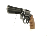 Revolver Melcher - ME 38 Magnum - Note 2  - "Zimmerrevolver" im Kal. 4mm RL, mit F und PTB-Zeichen, Holzgriff mit Fingermulden, 5Schu&szlig; Trommel, 3" Lauf (75mm), Revolvervisierung (&uuml;ber Rahmen und Korn) *** bed&uuml;rfnisfrei aber voreintragspflichtig ***