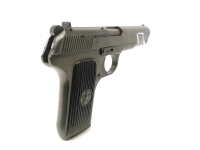 halbautomatische Pistole Norinco - 213 - Note 3  - halbautomatische Pistole, 110mm Lauf, feste Kimme, Bakelitgriffschalen schwarz, beidhändige Nutzung möglich, Sicherung linksseitig, guter gepflegter Zustand, technisch in Ordnung, gesamt Note 2,0 *** vore