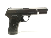 halbautomatische Pistole Norinco - 213 - Note 3  - halbautomatische Pistole, 110mm Lauf, feste Kimme, Bakelitgriffschalen schwarz, beidhändige Nutzung möglich, Sicherung linksseitig, guter gepflegter Zustand, technisch in Ordnung, gesamt Note 2,0 *** vore