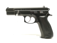 halbautomatische Pistole ZBROJOVKA BRNO - M75 - Note 2  - Sportpistolen-SET für Einsteiger & Forgeschrittene, CZ Modellreihe 75, im Set mit passendem Wechselsystem "Kadet" im Kal. .22lr., fast in jedem Schützenverein zu finden, 4" Lauf, orig. Kunststoffgr
