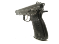 halbautomatische Pistole ZBROJOVKA BRNO - M75 - Note 2  - Sportpistolen-SET für Einsteiger & Forgeschrittene, CZ Modellreihe 75, im Set mit passendem Wechselsystem "Kadet" im Kal. .22lr., fast in jedem Schützenverein zu finden, 4" Lauf, orig. Kunststoffgr