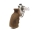 Revolver Smith & Wesson - 686-6 - Note 2  - beliebter Sportrevolver der 686-Reihe aus dem Hause Smith & Wesson, Modell 686-6, 6 Zoll Lauf, stainless matt, Holzformgriff f. Rechtsh&auml;nder (Gummigriffschalen, f. beidh&auml;ndige Nutzung liegen bei), verstellbare K