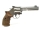 Revolver Smith & Wesson - 686-6 - Note 2  - beliebter Sportrevolver der 686-Reihe aus dem Hause Smith & Wesson, Modell 686-6, 6 Zoll Lauf, stainless matt, Holzformgriff f. Rechtsh&auml;nder (Gummigriffschalen, f. beidh&auml;ndige Nutzung liegen bei), verstellbare K