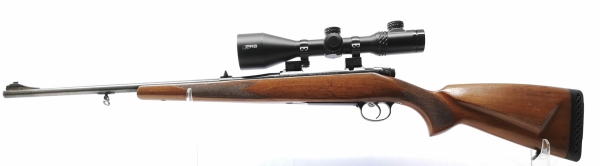 Repetierb&uuml;chse ZBROJOVKA BRNO - CZ 537 - Note 3  - jagdliche Repetierb&uuml;chse aus dem Hause CZ Brno, Modell 537, Kal. .30-06Spr., mit Walther PRS Zielfernrohr 3-12x56, Lauchtpunkt rot/gr&uuml;n w&auml;hlbar, feste Kimme und Korn, innenliegendes Magazin, Sicherung rec