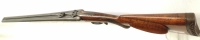 Doppelflinte St. Etienne - ohne - Note 3  - sch&ouml;ne historische franz&ouml;sische Doppelflinte im Kal. 16/70 aus St. Etienne, Hebelmechanismus zum Brechen am Abzugsb&uuml;gel, Voll- und Halbchoke, Neubeschu&szlig; in 8/1972 in Suhl, Riemenb&uuml;gel&ouml;sen, Perlkorn, Holz und Met