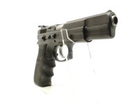 halbautomatische Pistole CZ Uhersky Brod - 85 - Note 2  - Sportpistole CZ 85, Kal. 9mmLuger, mit LPA-Visierung, guter gepflegter Zustand, mit 2 Magazinen, 9mm Luger Pistole mit beidseitigem Sicherungshebel, Gummigriff&uuml;berzug von Hogue, augenscheinlich ger