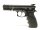 halbautomatische Pistole CZ Uhersky Brod - 85 - Note 2  - Sportpistole CZ 85, Kal. 9mmLuger, mit LPA-Visierung, guter gepflegter Zustand, mit 2 Magazinen, 9mm Luger Pistole mit beidseitigem Sicherungshebel, Gummigriff&uuml;berzug von Hogue, augenscheinlich ger