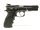 halbautomatische Pistole CZ Uhersky Brod - 85 - Note 2  - Sportpistole CZ 85, Kal. 9mmLuger, mit LPA-Visierung, guter gepflegter Zustand, mit 2 Magazinen, 9mm Luger Pistole mit beidseitigem Sicherungshebel, Gummigriff&uuml;berzug von Hogue, augenscheinlich ger