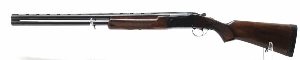 Bockdoppelflinte Hubertus - Boito - Note 4  - sch&ouml;ne f&uuml;hrige Jagd- / Sportflinte mit Halb- und Vollchoke von Hubertus, Einabzug, kein Stahlschrotbeschu&szlig;, ventilierte Schaftkappe, in schwarz gehaltene Bask&uuml;le, Perlkorn, 71er Laufl&auml;nge, optisch Note 2-3 (eh