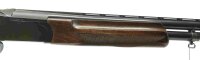 Bockdoppelflinte Hubertus - Boito - Note 4  - sch&ouml;ne f&uuml;hrige Jagd- / Sportflinte mit Halb- und Vollchoke von Hubertus, Einabzug, kein Stahlschrotbeschu&szlig;, ventilierte Schaftkappe, in schwarz gehaltene Bask&uuml;le, Perlkorn, 71er Laufl&auml;nge, optisch Note 2-3 (eh