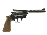 Revolver Weihrauch - HW 357 - Note 2  - Sportrevolver von Weihrauch mit 6" Lauf, Holzformgriff f. Rechtsh&auml;nder, 6-Schuss-Trommel, verstellbare Kimme, Made in Germany, optisch gepflegt Note 2, technisch in Ordnung *** voreintragspflichtig ***
