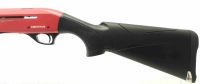 halbautomatische Flinte DERYA - Lion LP-101 - Neuwertig - neuwertige halbautomatische Flinte im Kal. 12/76 aus dem Hause Derya, Mod. Lion Practical LP-101 in der Farbkombi rot/schwarz, mit R&ouml;hrenmagazin, kompl. Orig. Zubeh&ouml;r (au&szlig;er Karton), Hilfsfiberglas