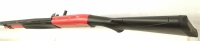 halbautomatische Flinte DERYA - Lion LP-101 - Neuwertig - neuwertige halbautomatische Flinte im Kal. 12/76 aus dem Hause Derya, Mod. Lion Practical LP-101 in der Farbkombi rot/schwarz, mit R&ouml;hrenmagazin, kompl. Orig. Zubeh&ouml;r (au&szlig;er Karton), Hilfsfiberglas