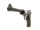 halbautomatische Pistole Erma - EP 882 S - Note 2  - Nachbau der P38 als Sportvariante mit 150mm Lauf, Kunststoffgriffschalen f&uuml;r beidh&auml;ndige Nutzung, verstellbare Kimme (nur seitliche Verstellung), linksseitige Sicherung, technisch in Ordnung und im gute