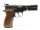 halbautomatische Pistole FEG - P9 - Note 3  - sportliche Gebrauchspistole von FEG - Ungarn, mit 4,5" Lauf, Holzgriffschalen, beidh&auml;ndige Nutzung m&ouml;glich, Sicherung linksseitig, Modell P9, 9mm Luger, LPA-Kimme (Mikrometerkimme), optischer Zustand gepflegt 