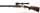 Bockb&uuml;chsflinte Blaser - 700/88 - Note 3  - noch optisch gut erhaltene BLASER Bockb&uuml;chsflinte im Kal. .30R Blaser und 12/70, Handspanner, mit ZF von Carl Zeiss Jena (8x56 feste Vergr&ouml;&szlig;erung), unbeleuchtet, technisch einwandfrei, Schwenkmontage, Schaftback