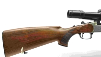Einzellader B&uuml;chse Blaser - K95 - Note 2  - f&uuml;hrige gut gepflegte Kipplaufb&uuml;chse BLASER, Modell K95, Kaliber 8x57JRS, mit sch&ouml;ner Holzvariante und Carl Zeiss Diavari VM mit 2,5-10x50* (Leuchtpunkt (Nacht)), am Hinterschaft leichte jagdliche Nutzungspuren 