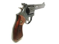Revolver Taurus - 669 - Note 2  - sportlicher Revovler aus dem Hause Taurus, Kal. .357Mag., Holzgriffschalen f. beidh&auml;ndige Nutzung, 6" Lauf (150mm), 6-Schuss-Trommel, verstellbare Kimme in Seite und H&ouml;he, stahlgebl&auml;uter Hahn sowie Abzugsz&uuml;ngel, optisch i