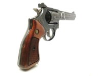 Revolver Taurus - 669 - Note 2  - sportlicher Revovler aus dem Hause Taurus, Kal. .357Mag., Holzgriffschalen f. beidh&auml;ndige Nutzung, 6" Lauf (150mm), 6-Schuss-Trommel, verstellbare Kimme in Seite und H&ouml;he, stahlgebl&auml;uter Hahn sowie Abzugsz&uuml;ngel, optisch i